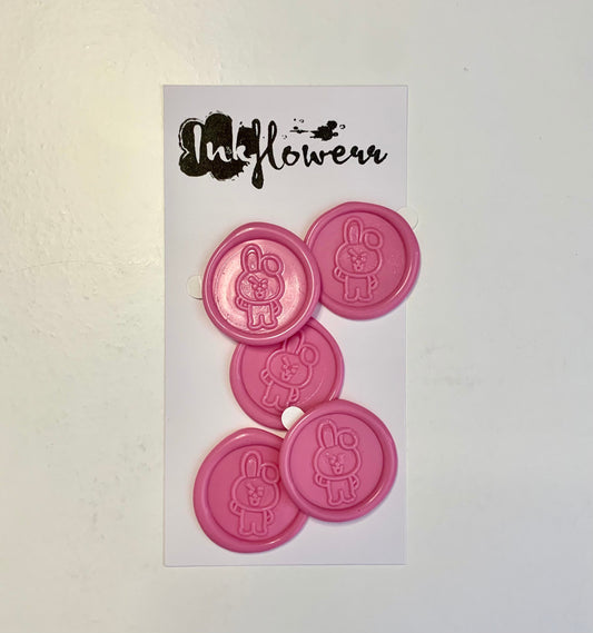 Cooky self adhesive wax seals - Inkflowerr
