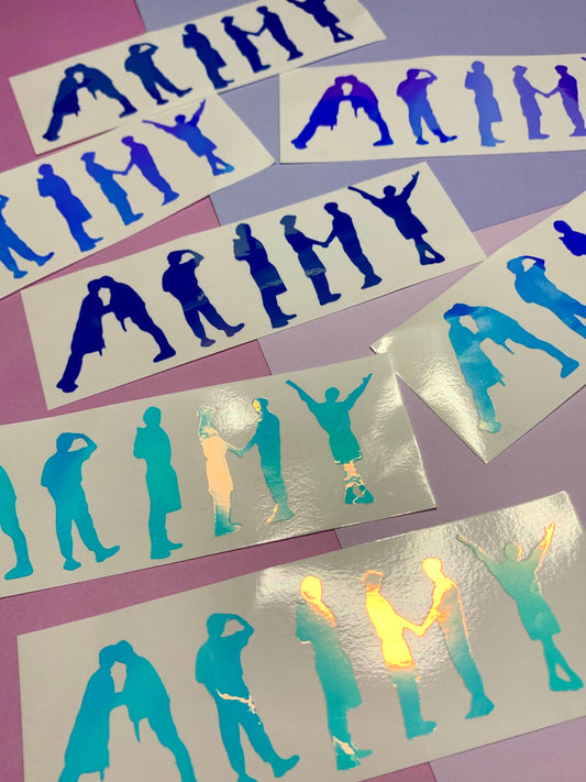 Butter inspired “ARMY” vinyl decal sticker