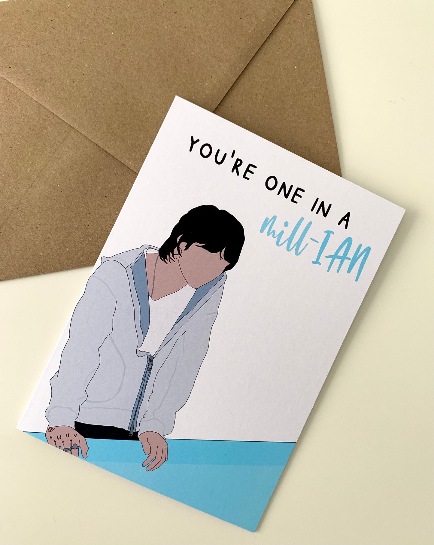 "You're one in mill-IAN" greeting card