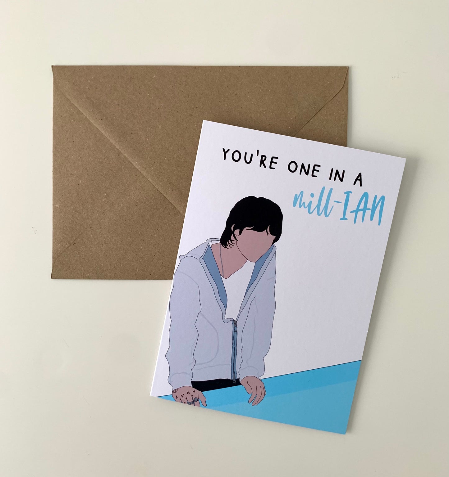 "You're one in mill-IAN" greeting card