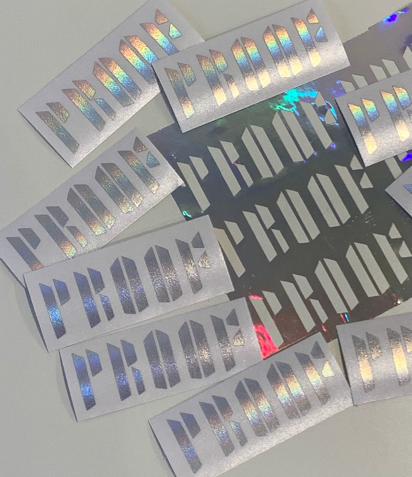 PROOF vinyl decal sticker