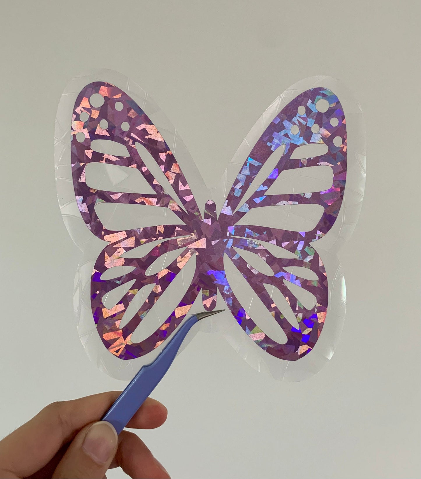 Butterfly rainbow sun catcher