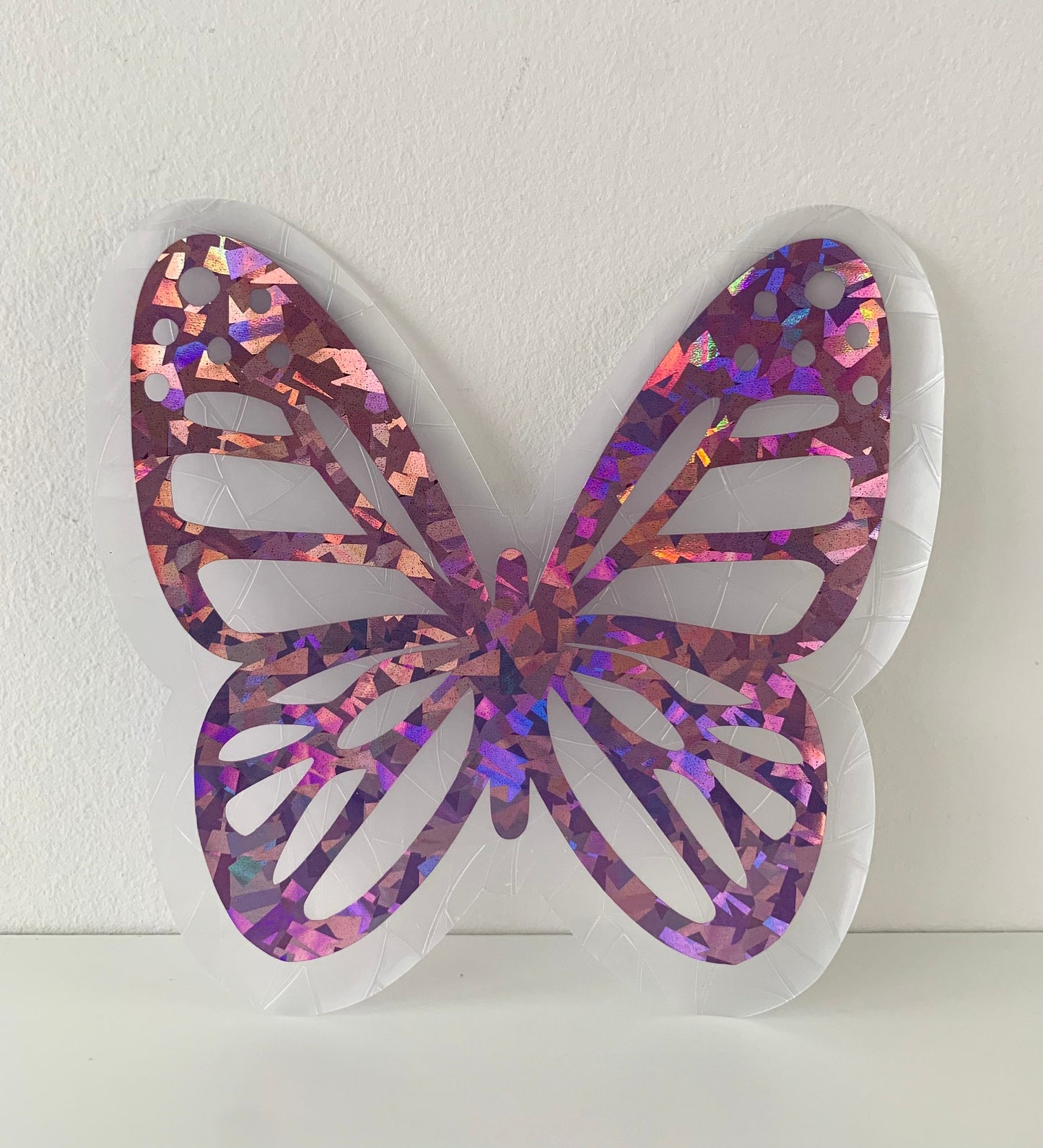 Butterfly rainbow sun catcher